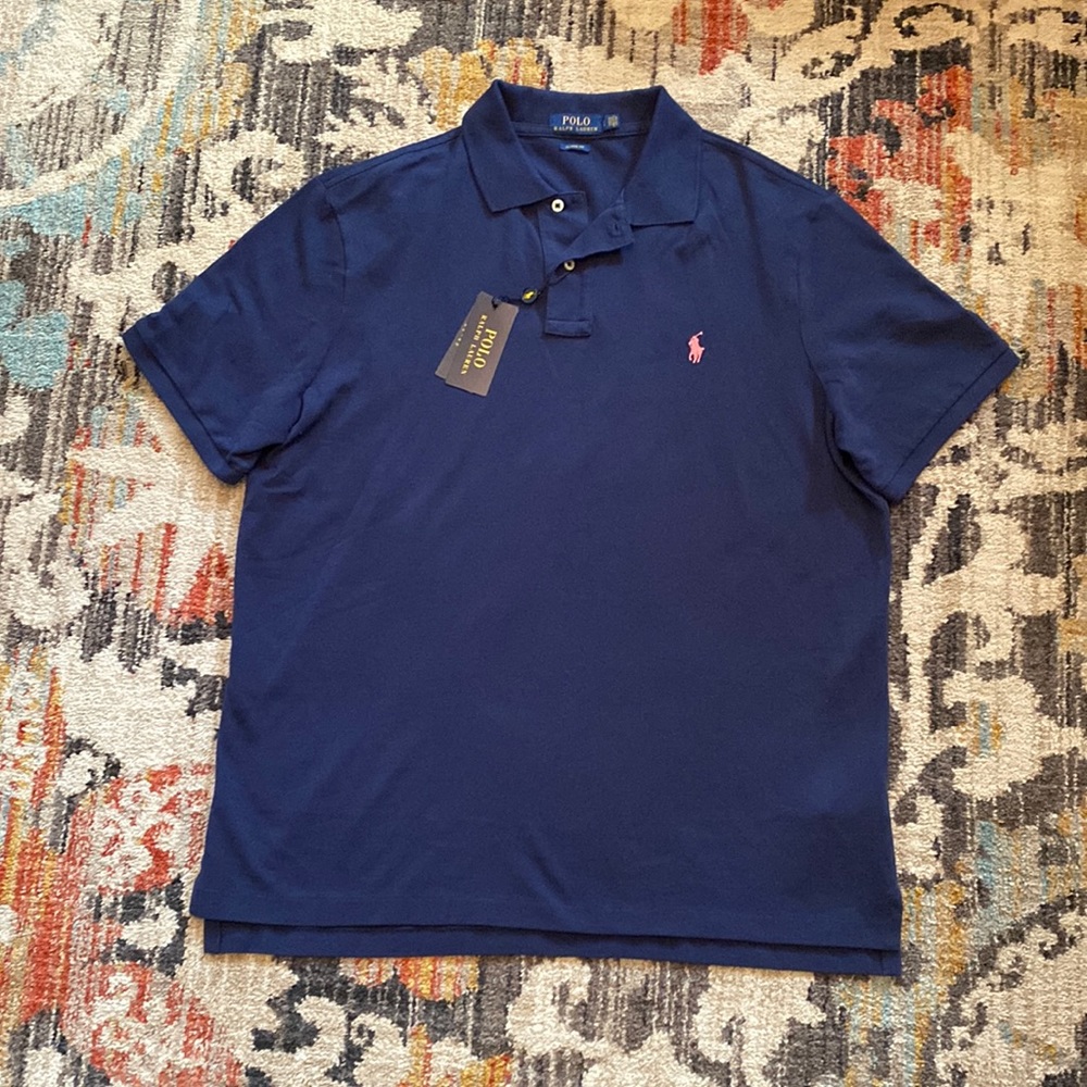 Navy blue Ralph Lauren polo